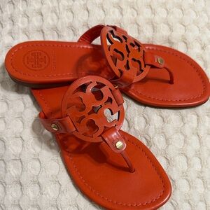 Tory Burch Women's Bright Orange Sandals